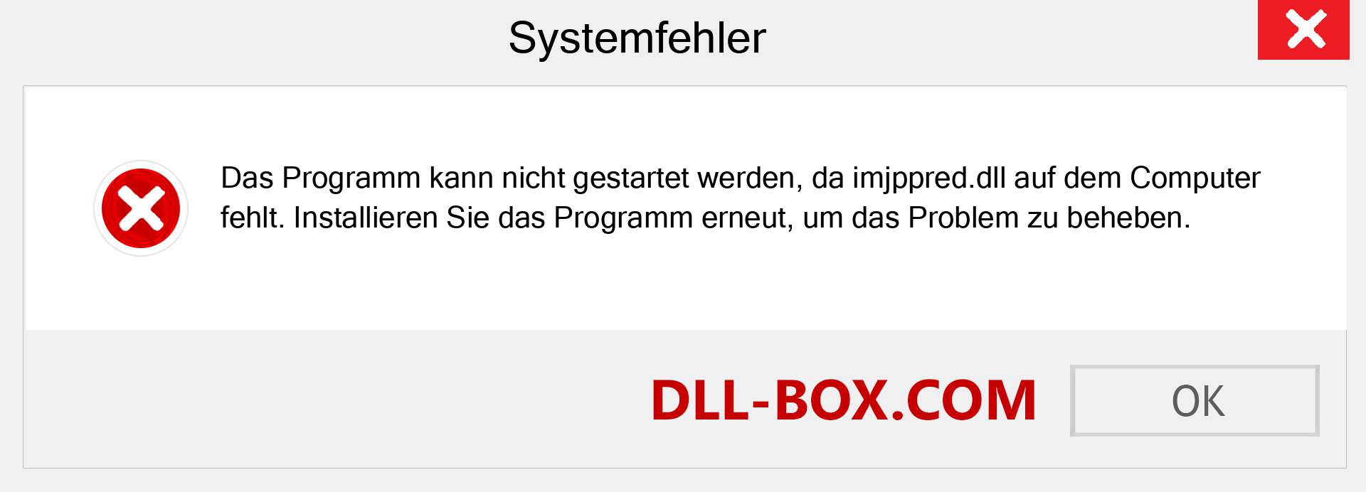 imjppred.dll-Datei fehlt?. Download für Windows 7, 8, 10 - Fix imjppred dll Missing Error unter Windows, Fotos, Bildern