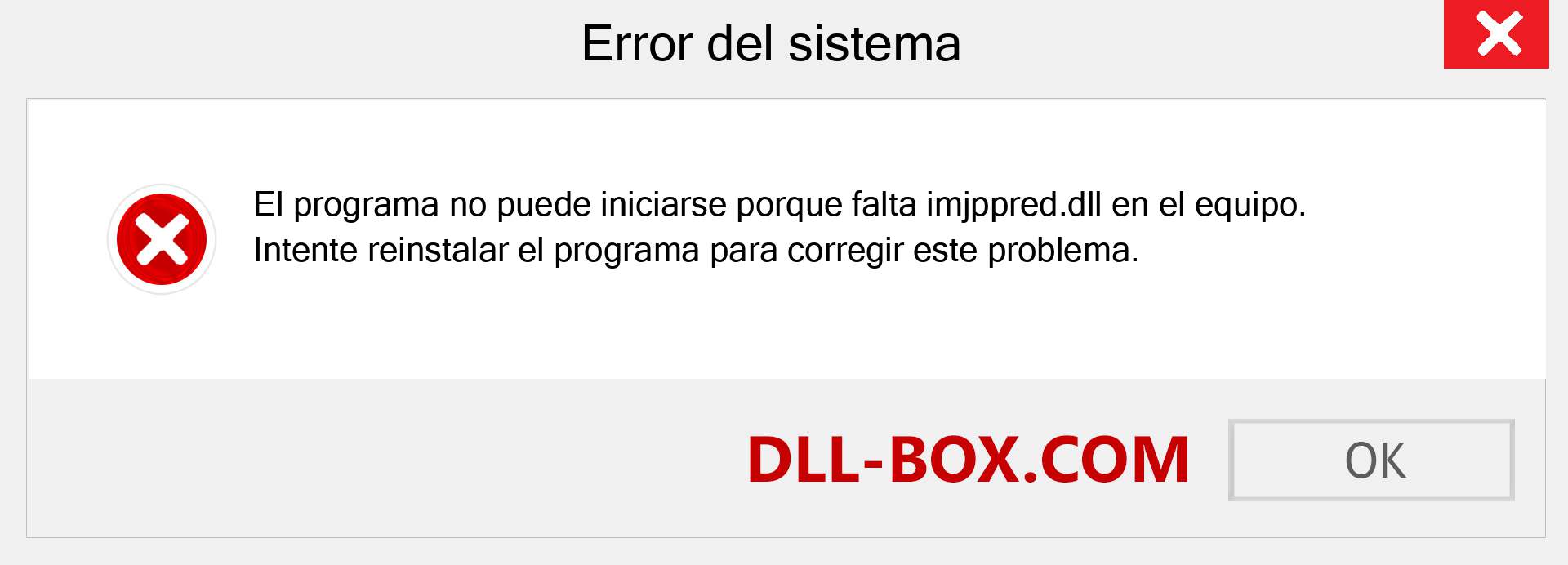 ¿Falta el archivo imjppred.dll ?. Descargar para Windows 7, 8, 10 - Corregir imjppred dll Missing Error en Windows, fotos, imágenes